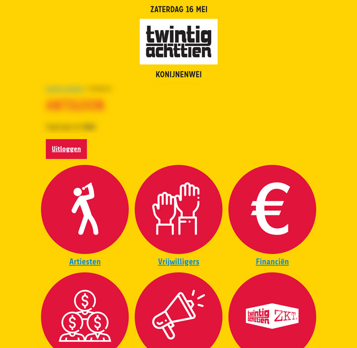 Promotietool twintig achttien